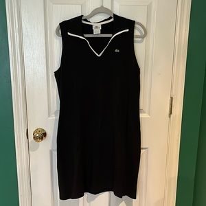 Lacoste Black Tennis Dress - L